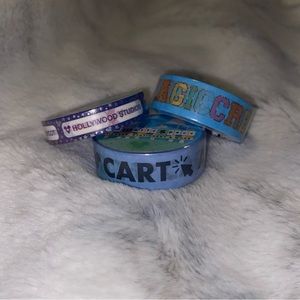 NWT No White Space Stickers Set of 3 Sealed Disney Washi